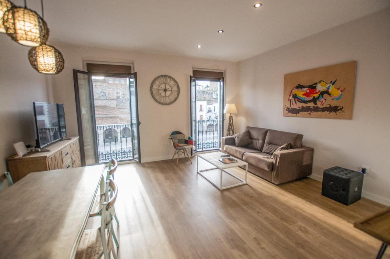 Apartamento Plaza Mayor Caceres Luaran gambar